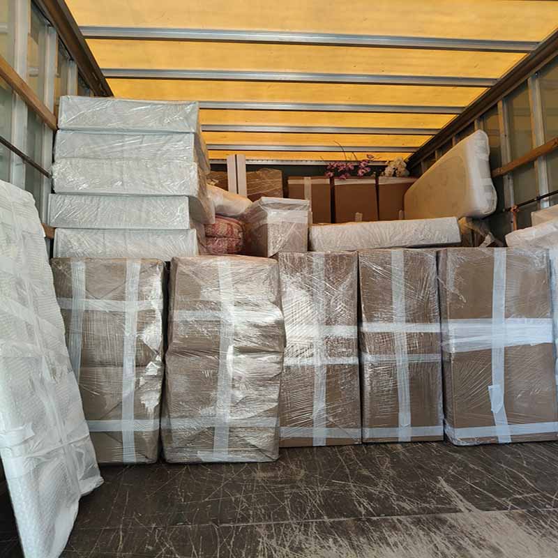 Guardamuebles y carga ordenada